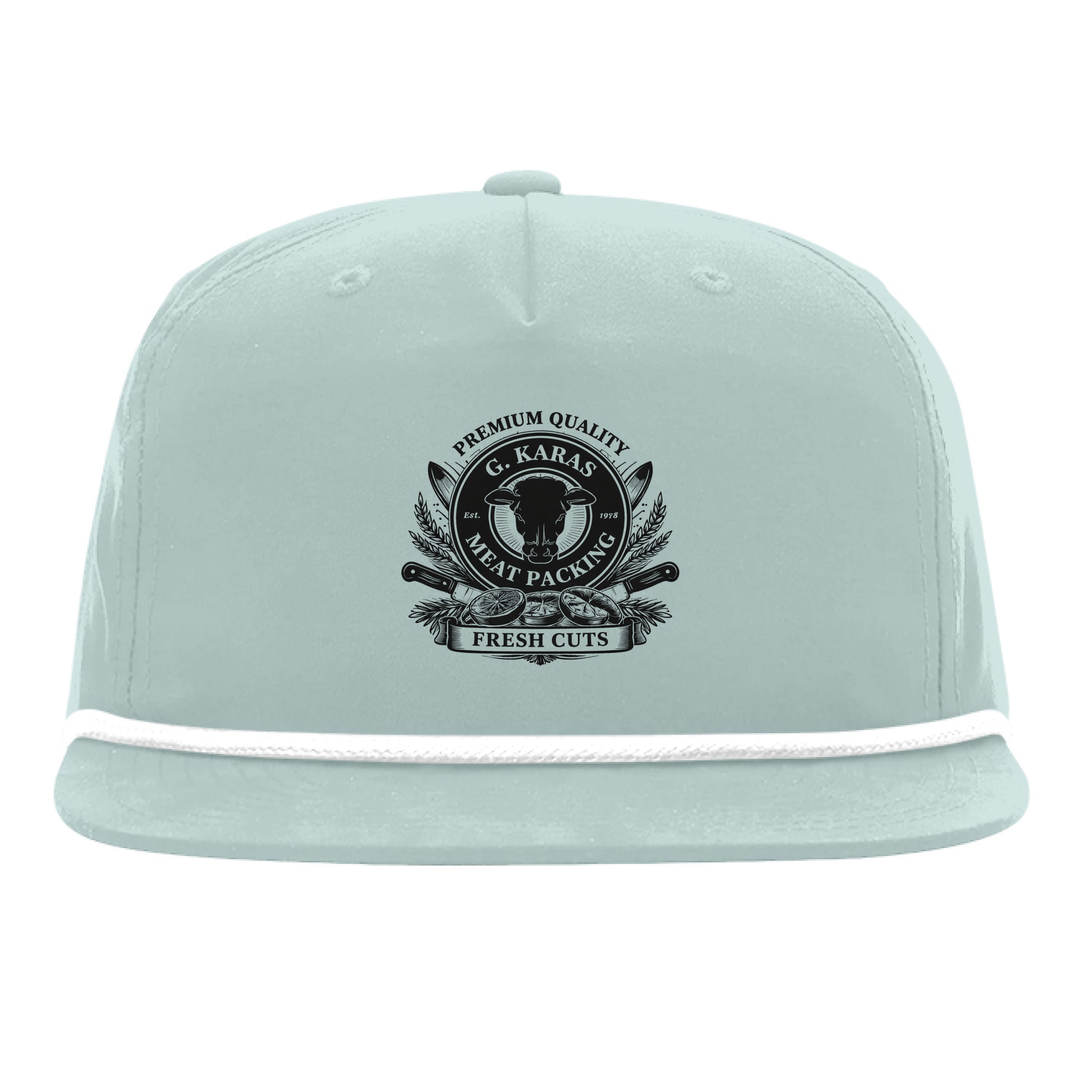 Dusty Blue/ White - FRONT