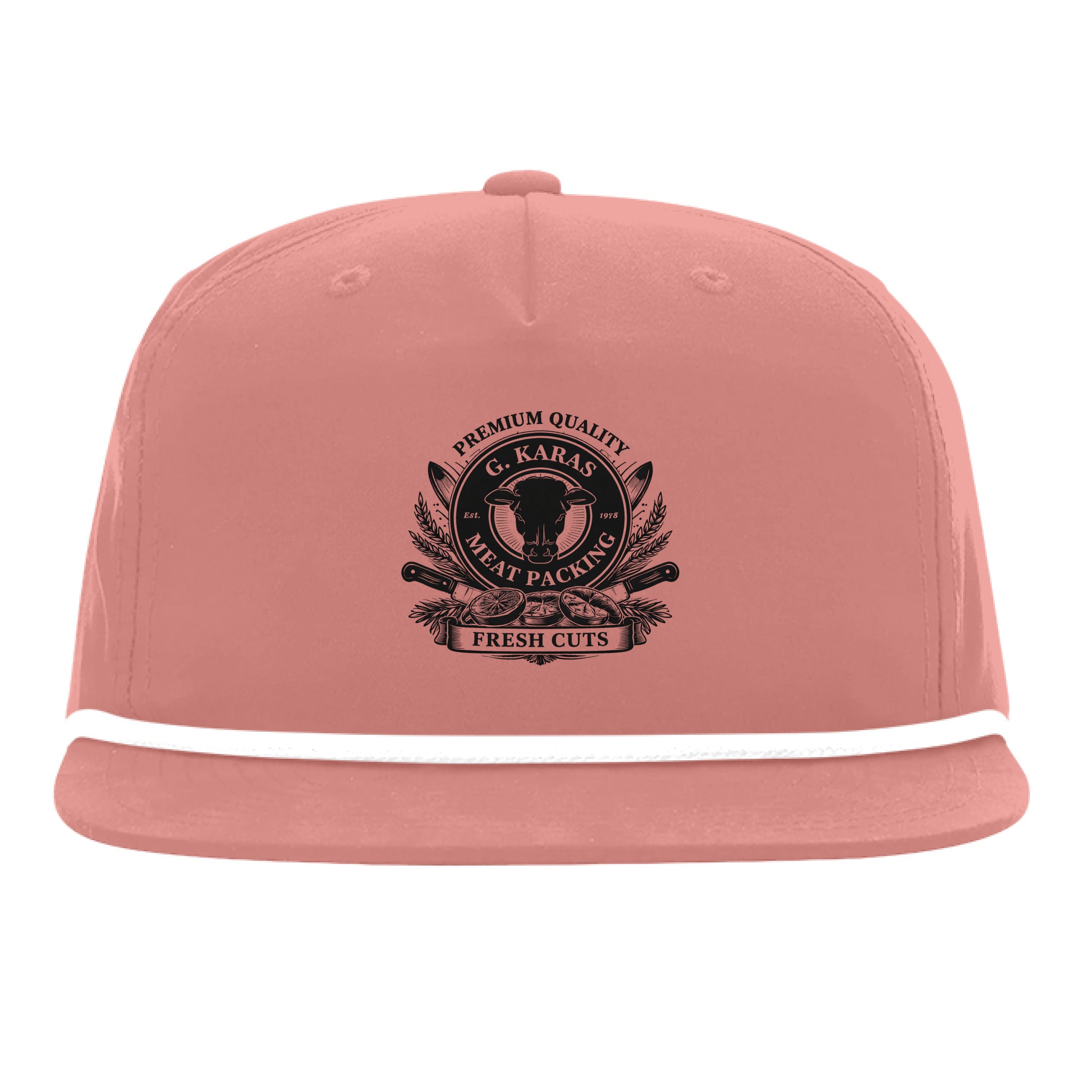 Dusty Red/ White - FRONT