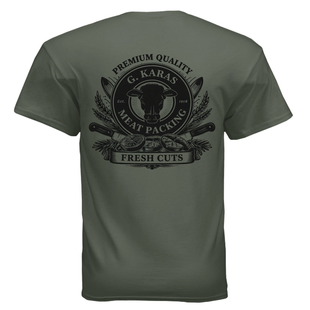 MILITARY GREEN - BACK