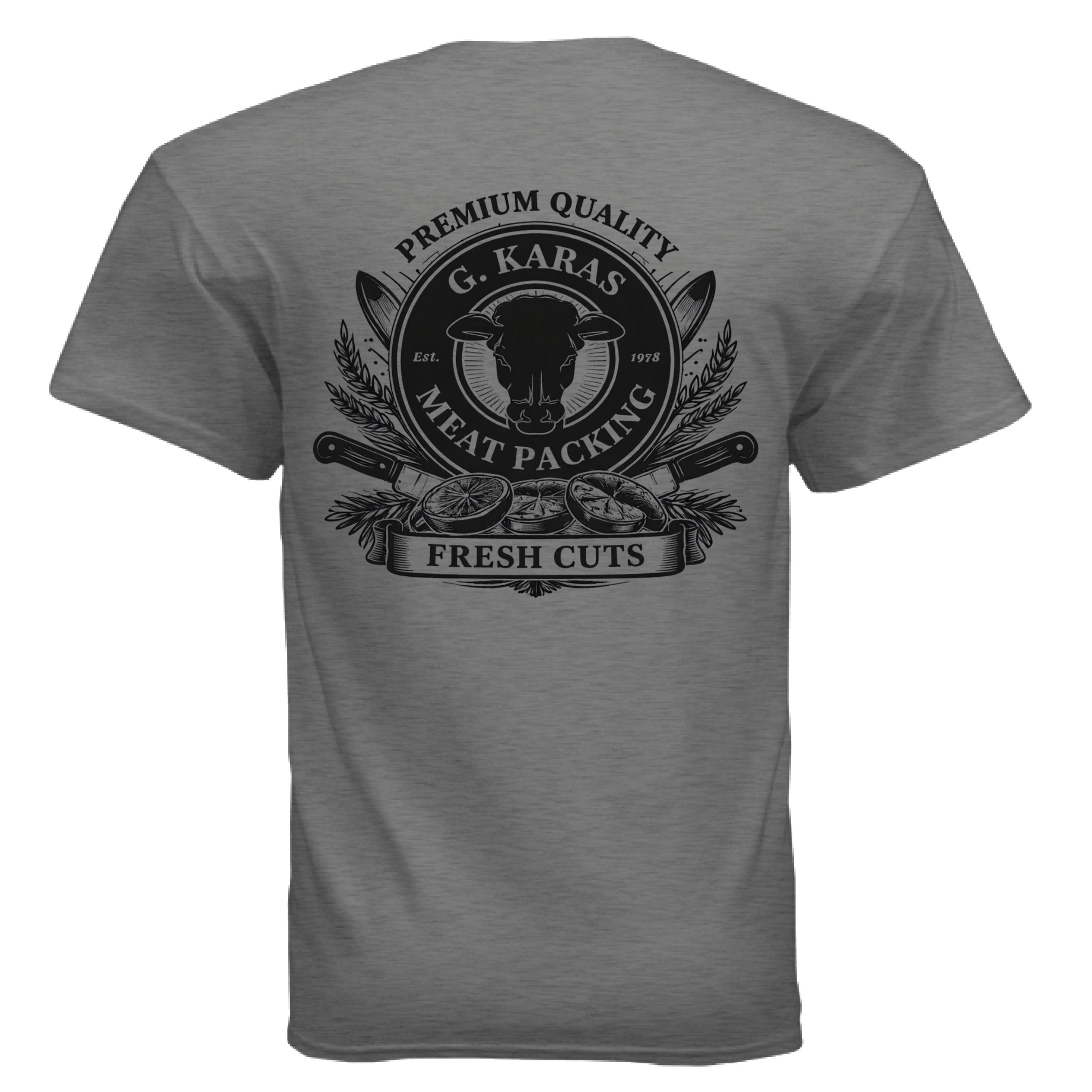 GRAPHITE HEATHER - BACK