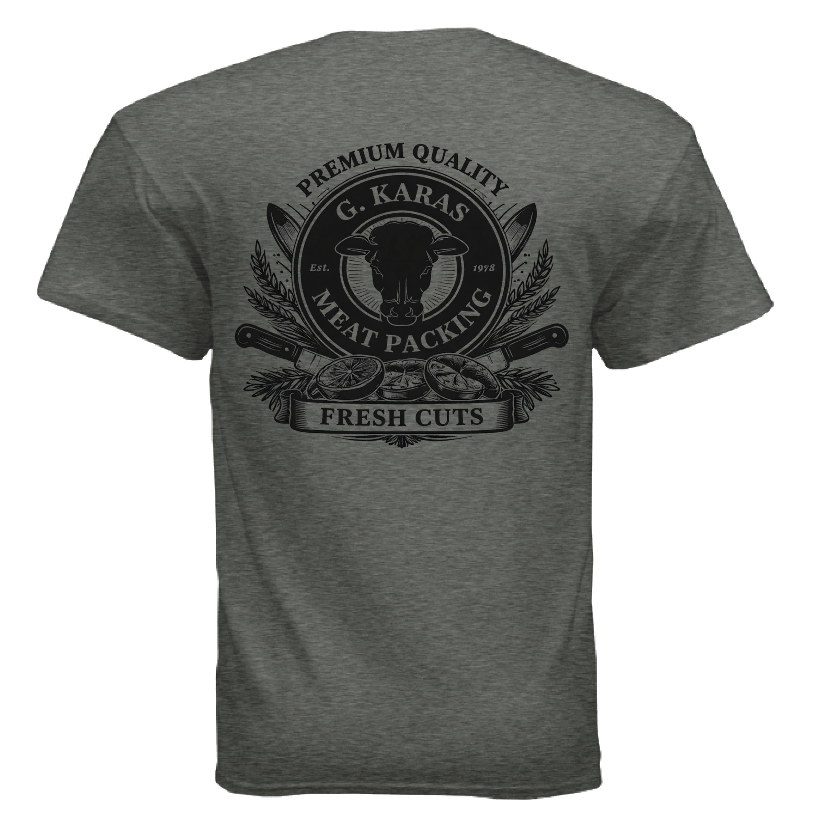 HEATHER MILITARY GREEN - BACK