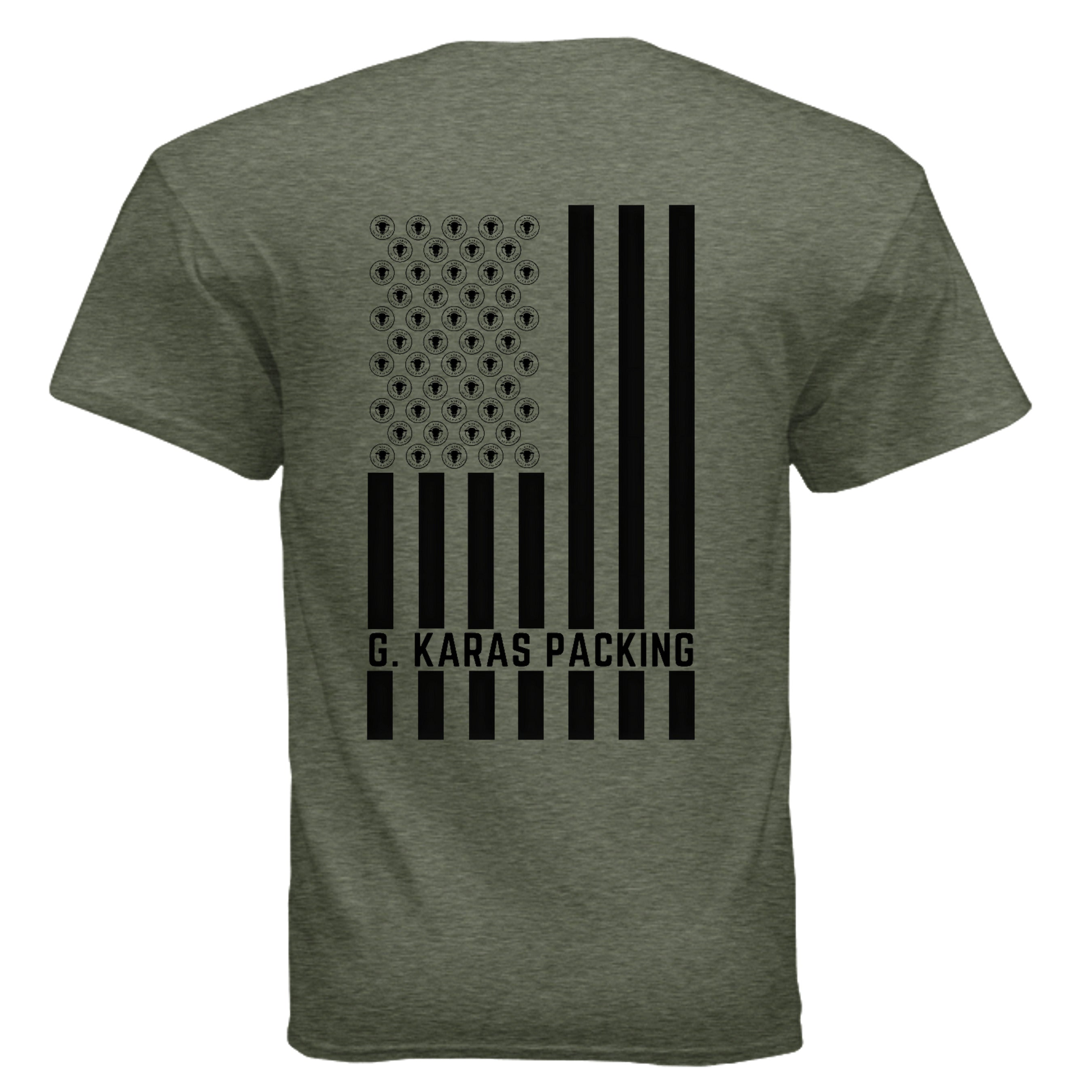 HEATHER MILITARY GREEN - G500 - BACK