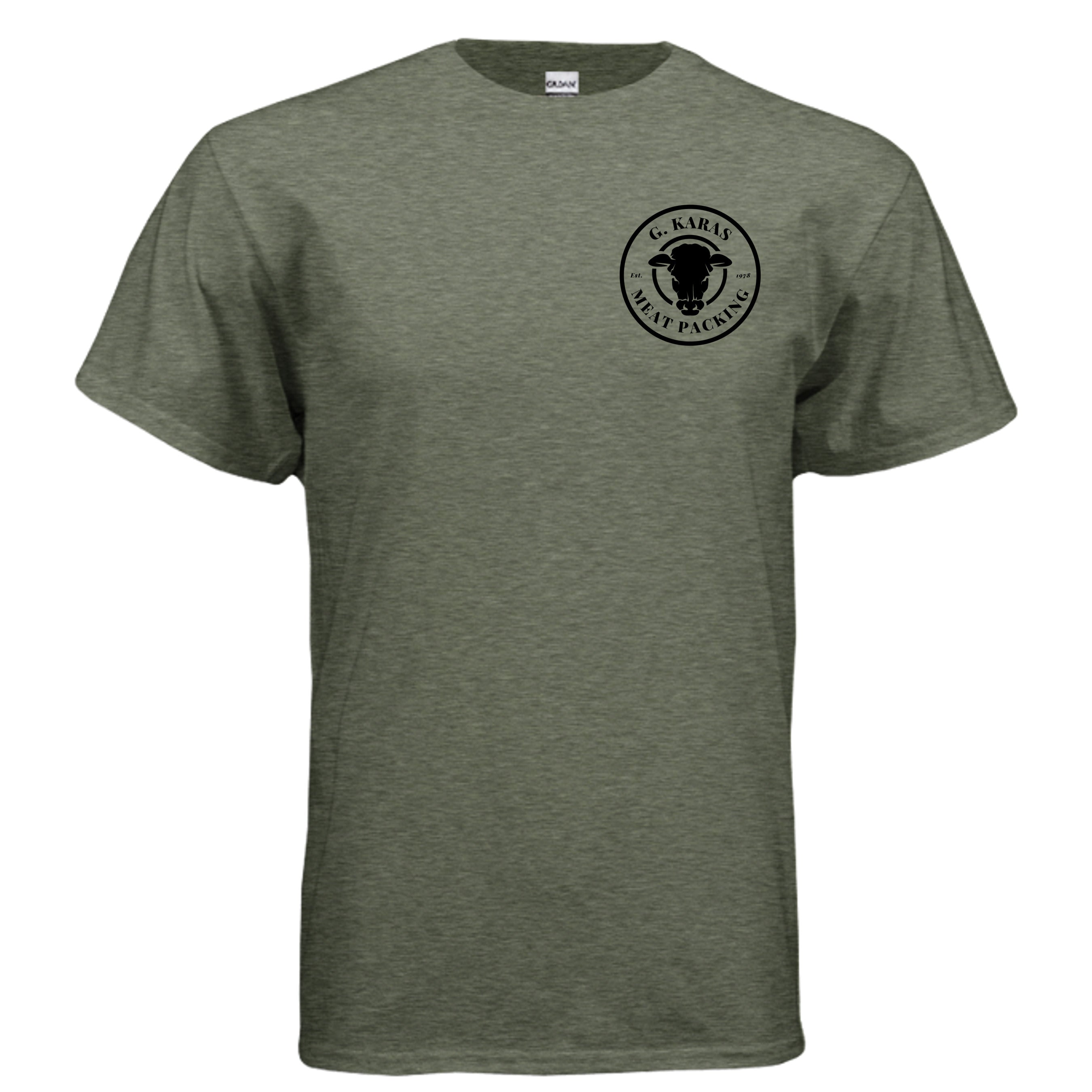 HEATHER MILITARY GREEN - G500 - FRONT