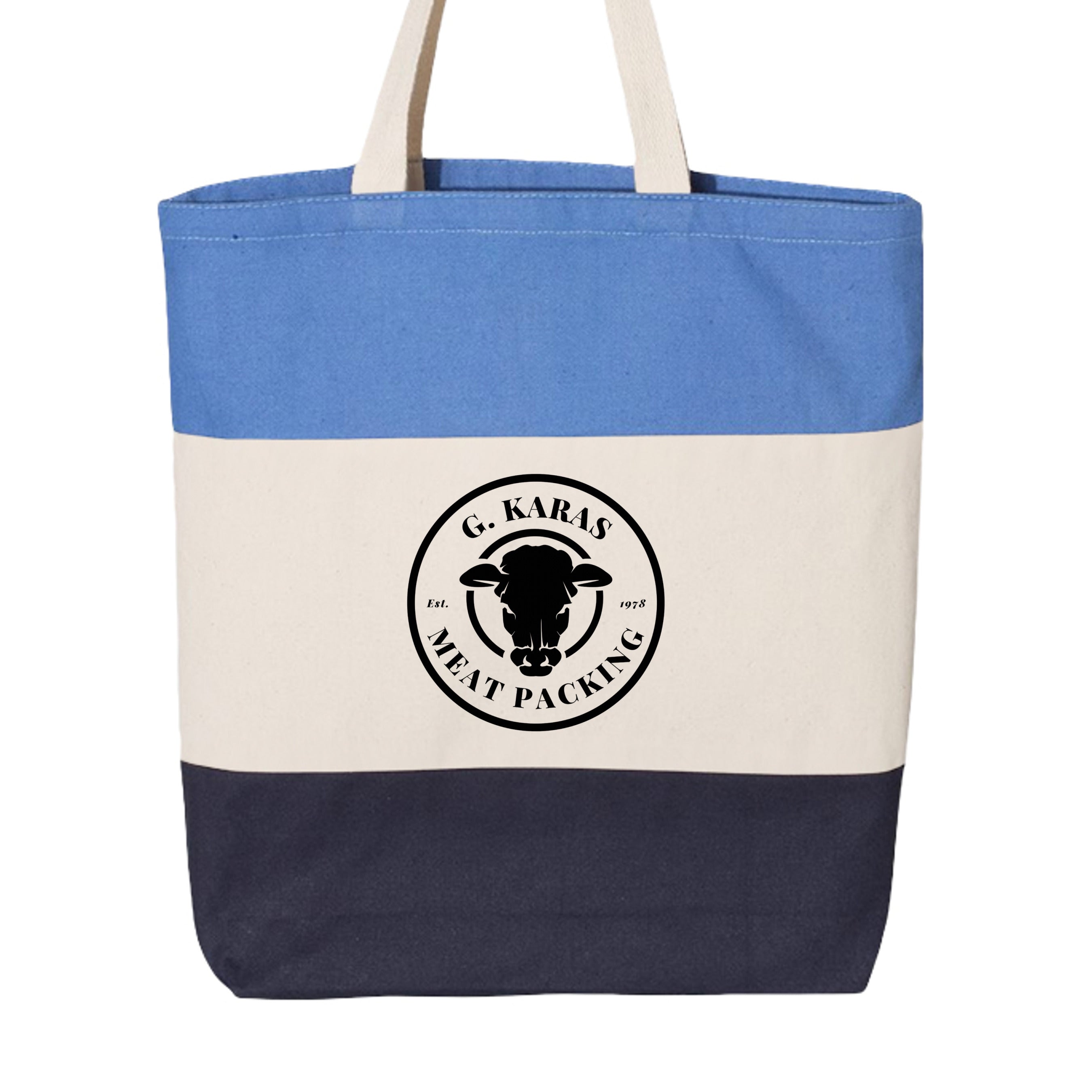 Navy/ Natural/ Carolina Blue - Q125900 - FRONT