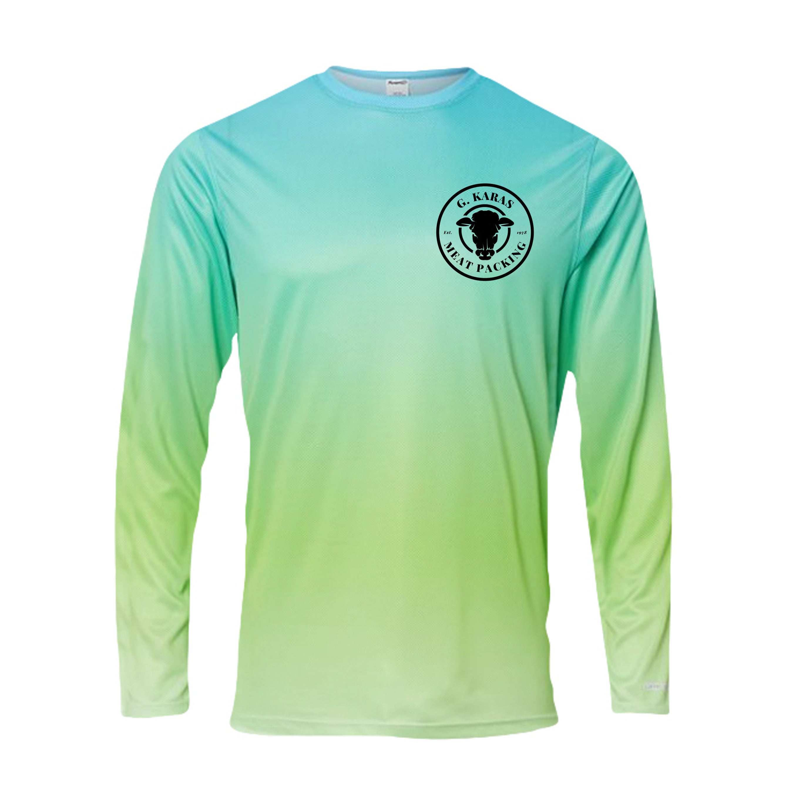 Aqua Blue/ Light Lime - 225 - FRONT